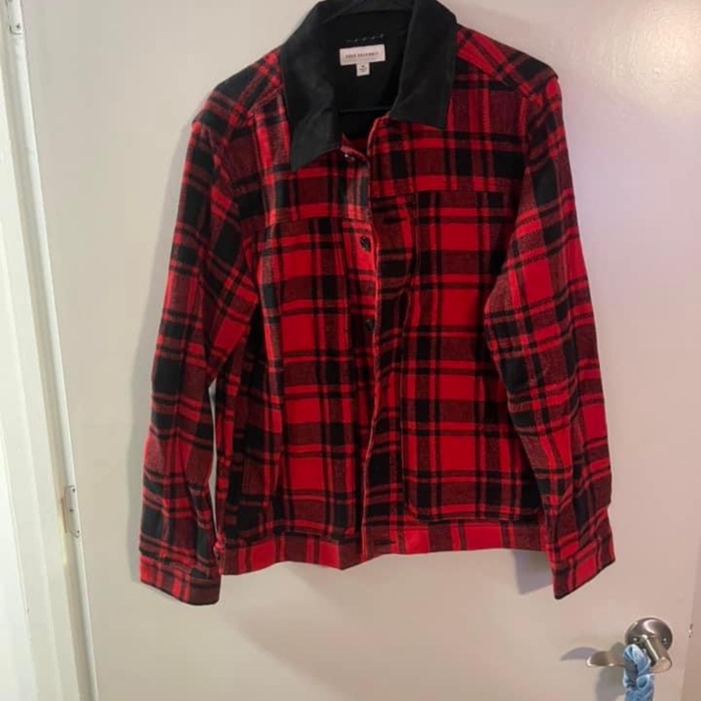 American Eagle Red Plaid Jacket